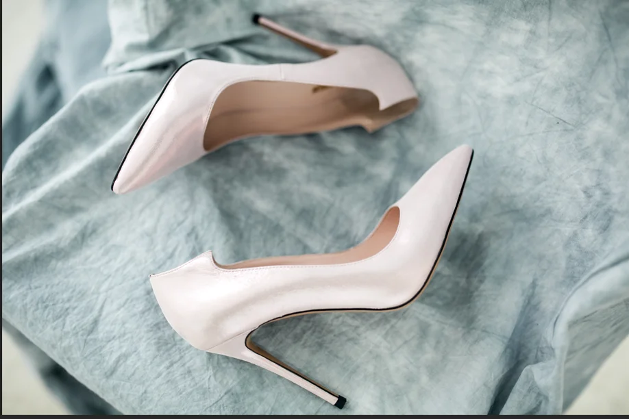 White High Heels